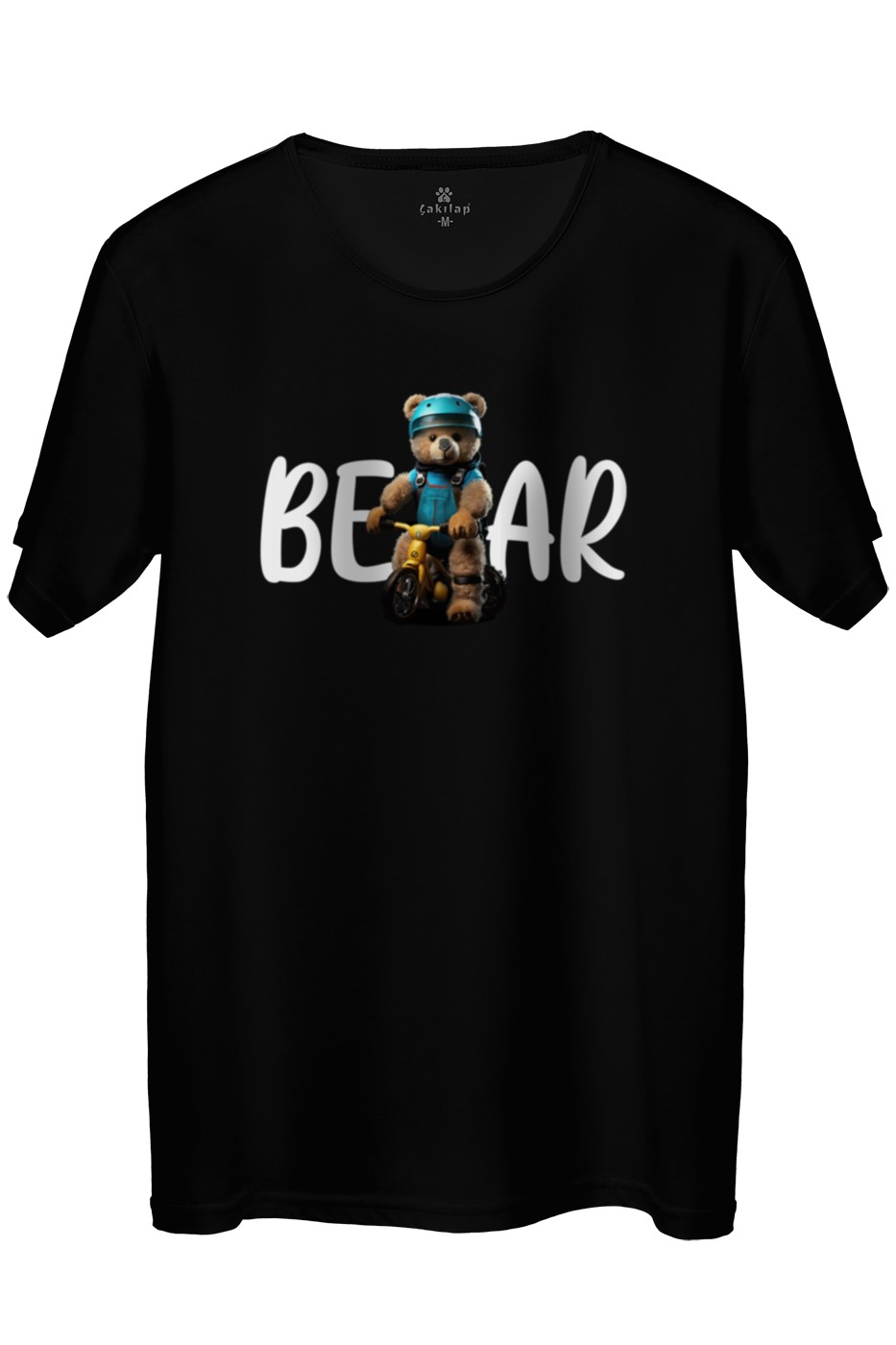 Ayıcık Baskılı Regular Tişört