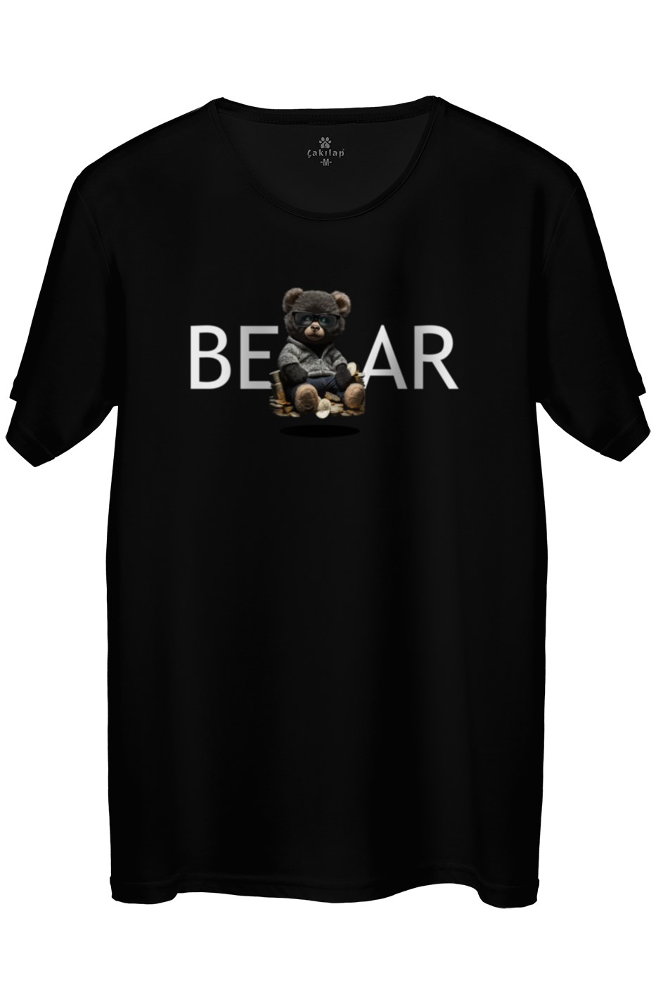 Ayıcık Baskılı Regular Tişört