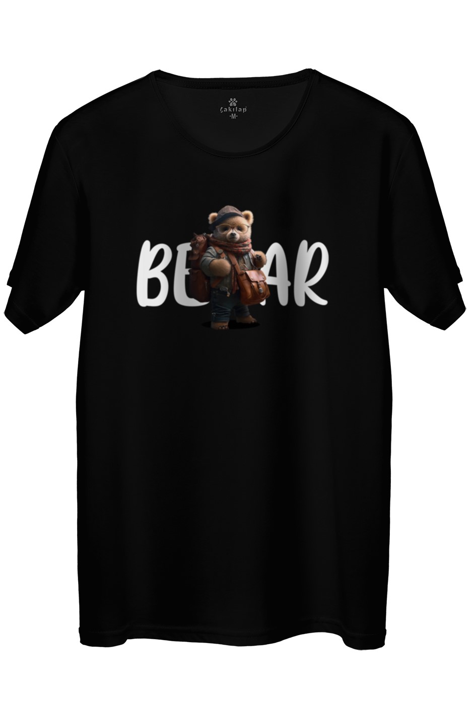 Ayıcık Baskılı Regular Tişört