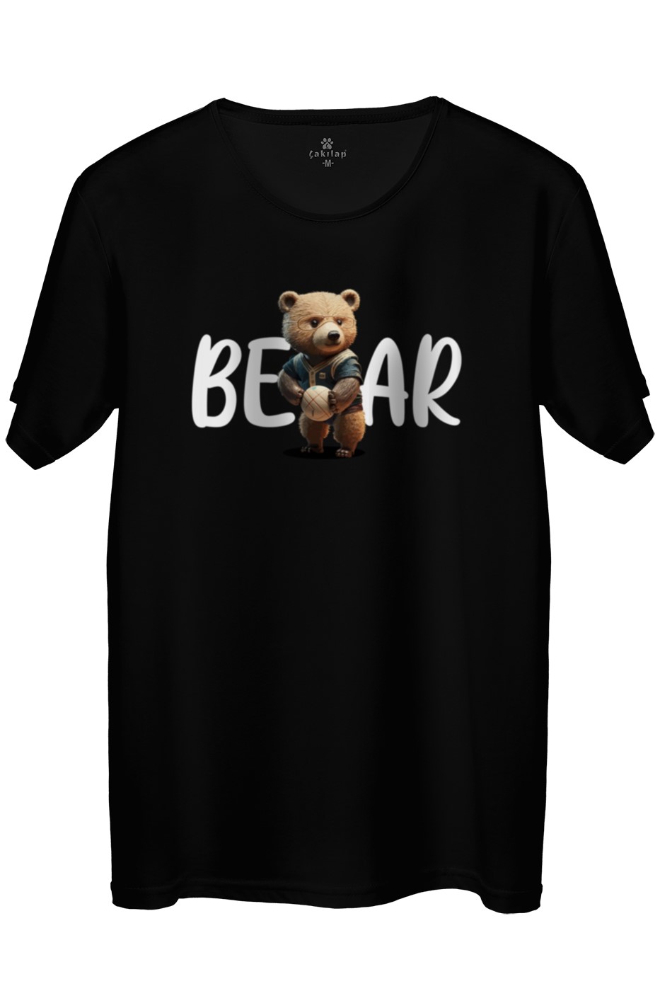 Ayıcık Baskılı Regular Tişört