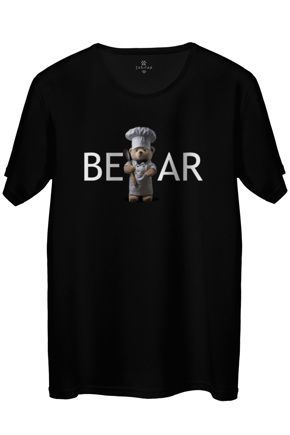 Ayıcık Baskılı Regular Tişört