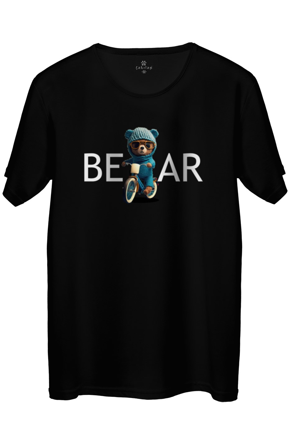 Ayıcık Baskılı Regular Tişört