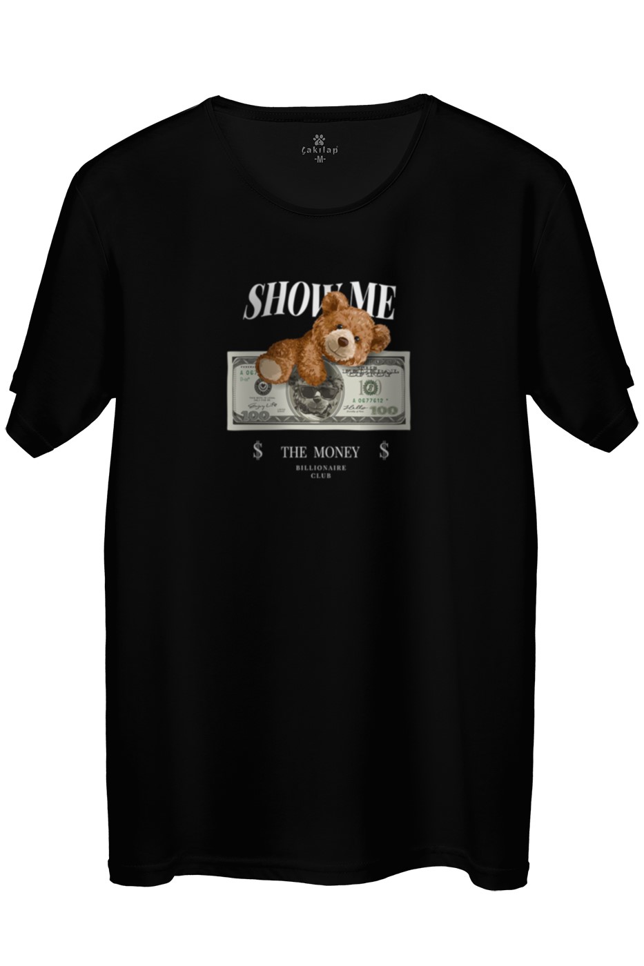 Ayıcık Baskılı Regular Tişört