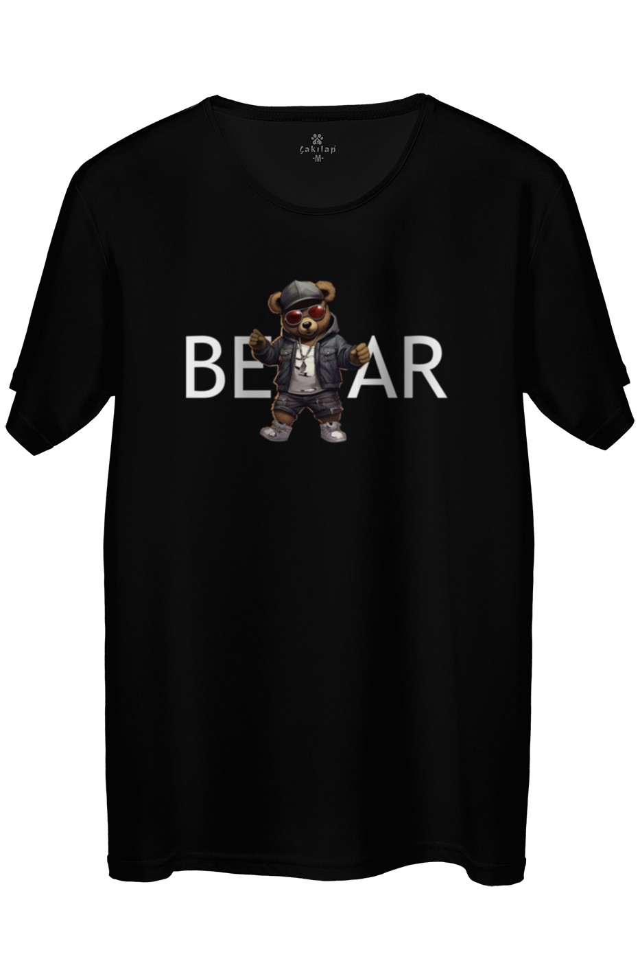 Ayıcık Baskılı Regular Tişört