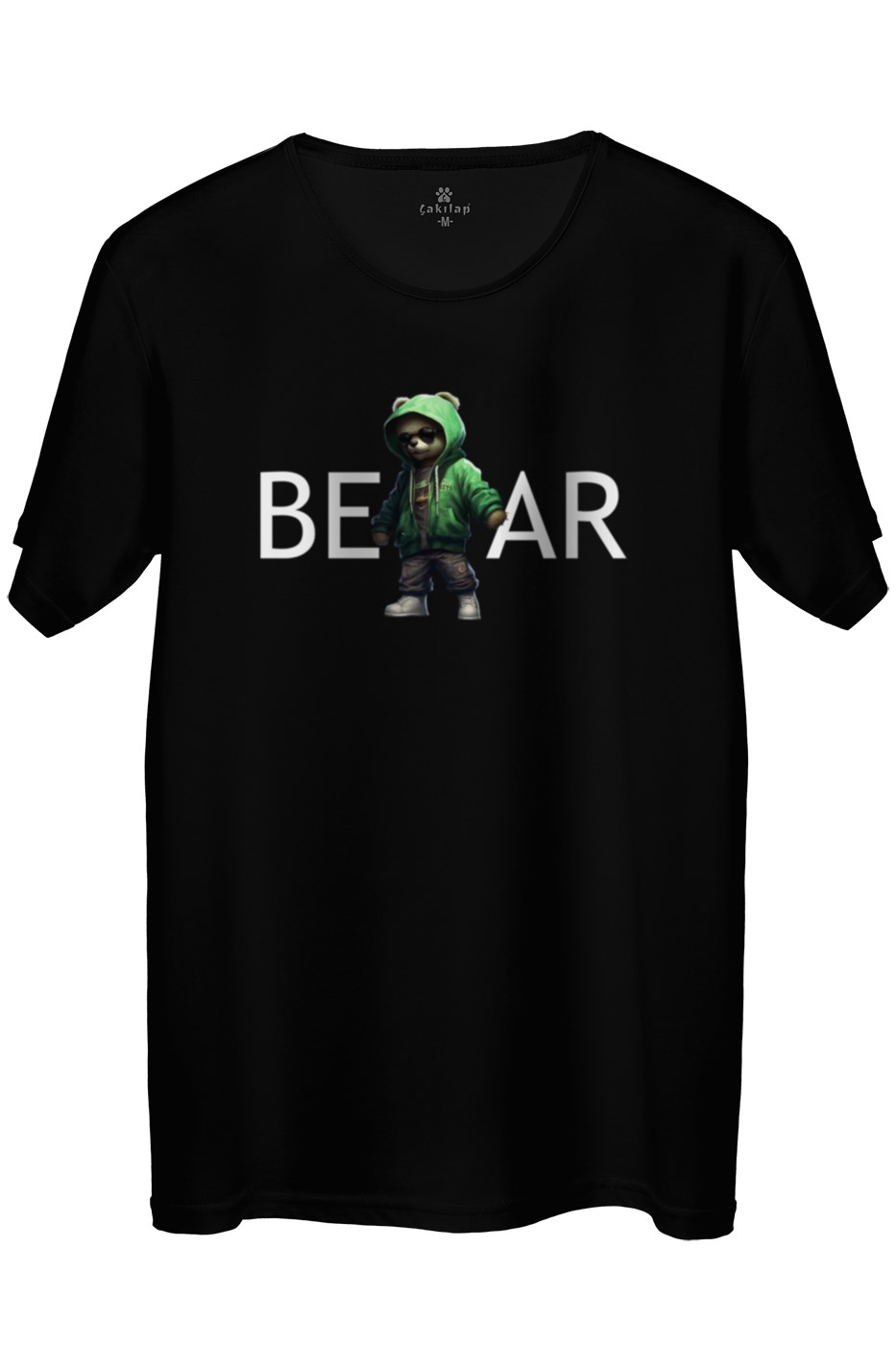 Ayıcık Baskılı Regular Tişört