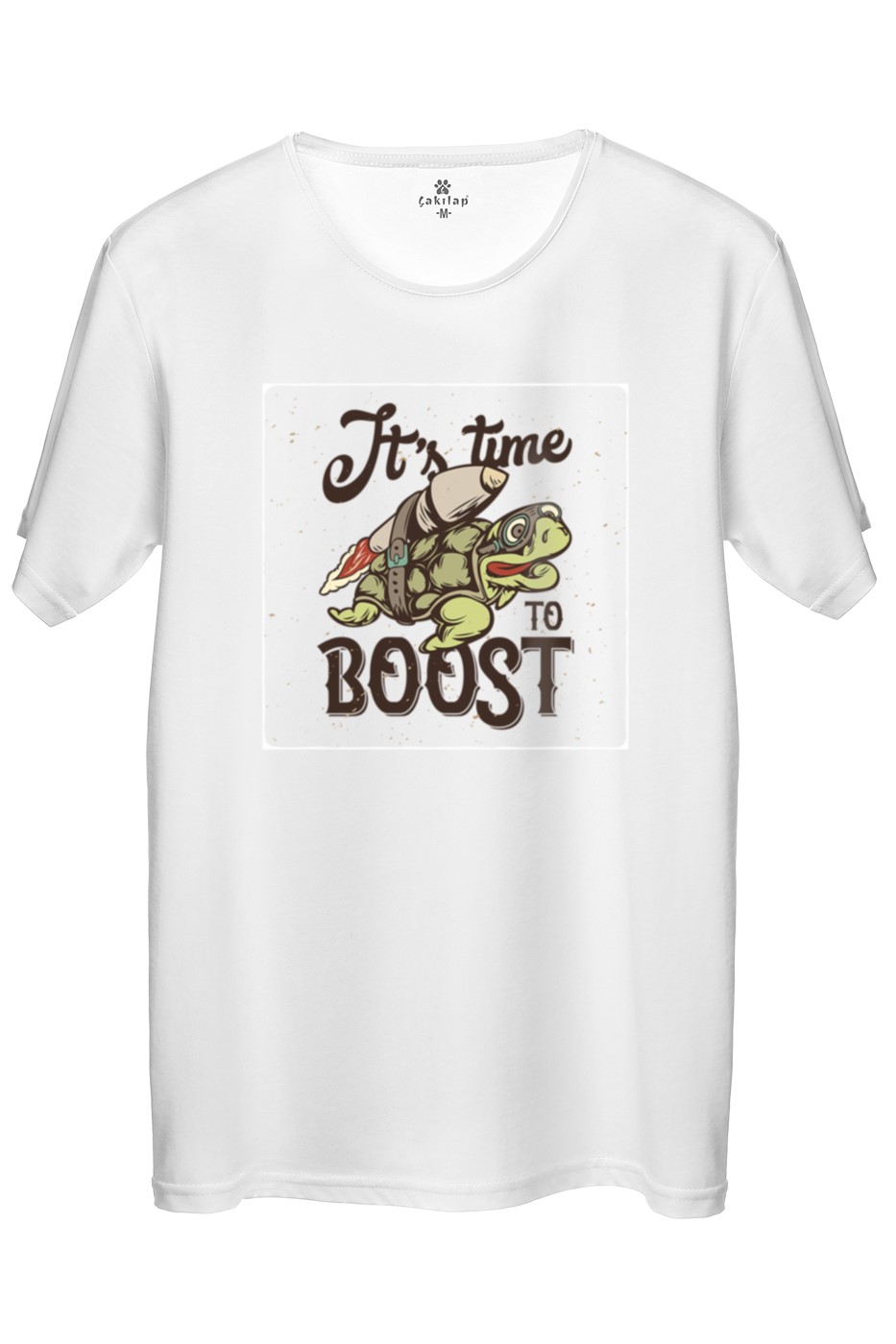 Caretta Caretta Baskılı Regular Tişört