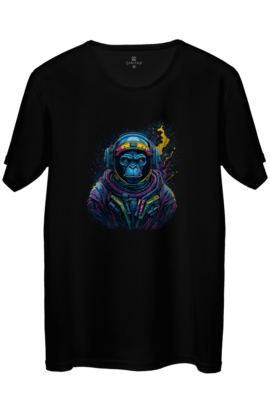 Monkey Baskılı Regular Tişört