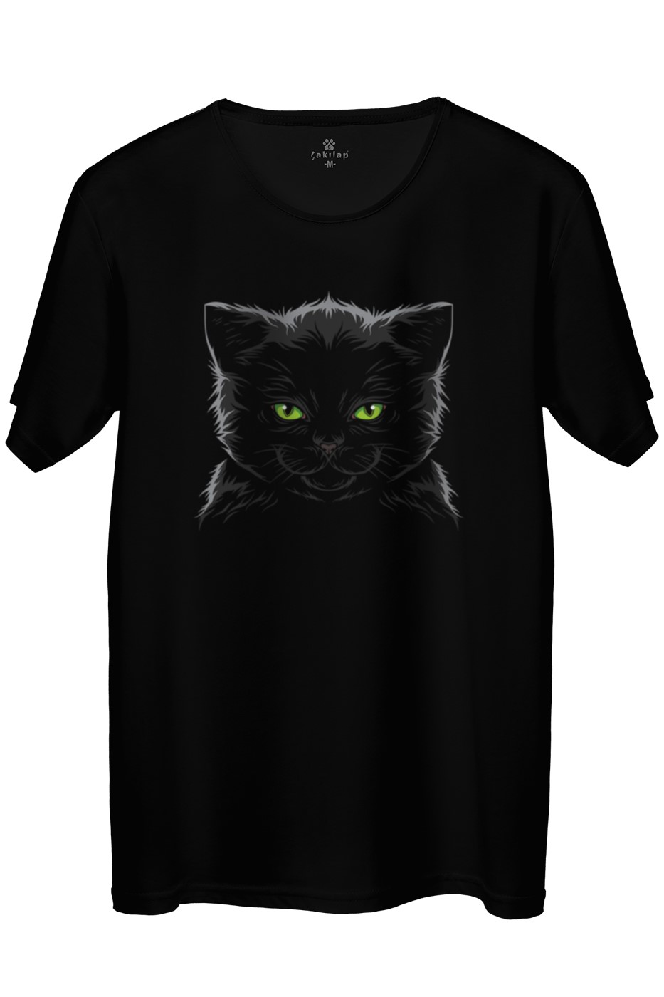 Kedi Baskılı Regular Tişört