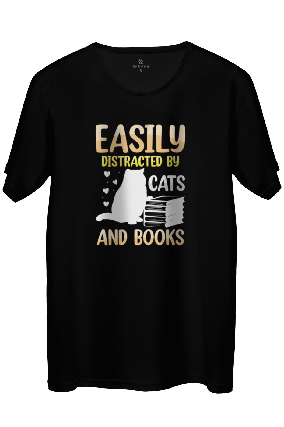 Kedi Baskılı Regular Tişört