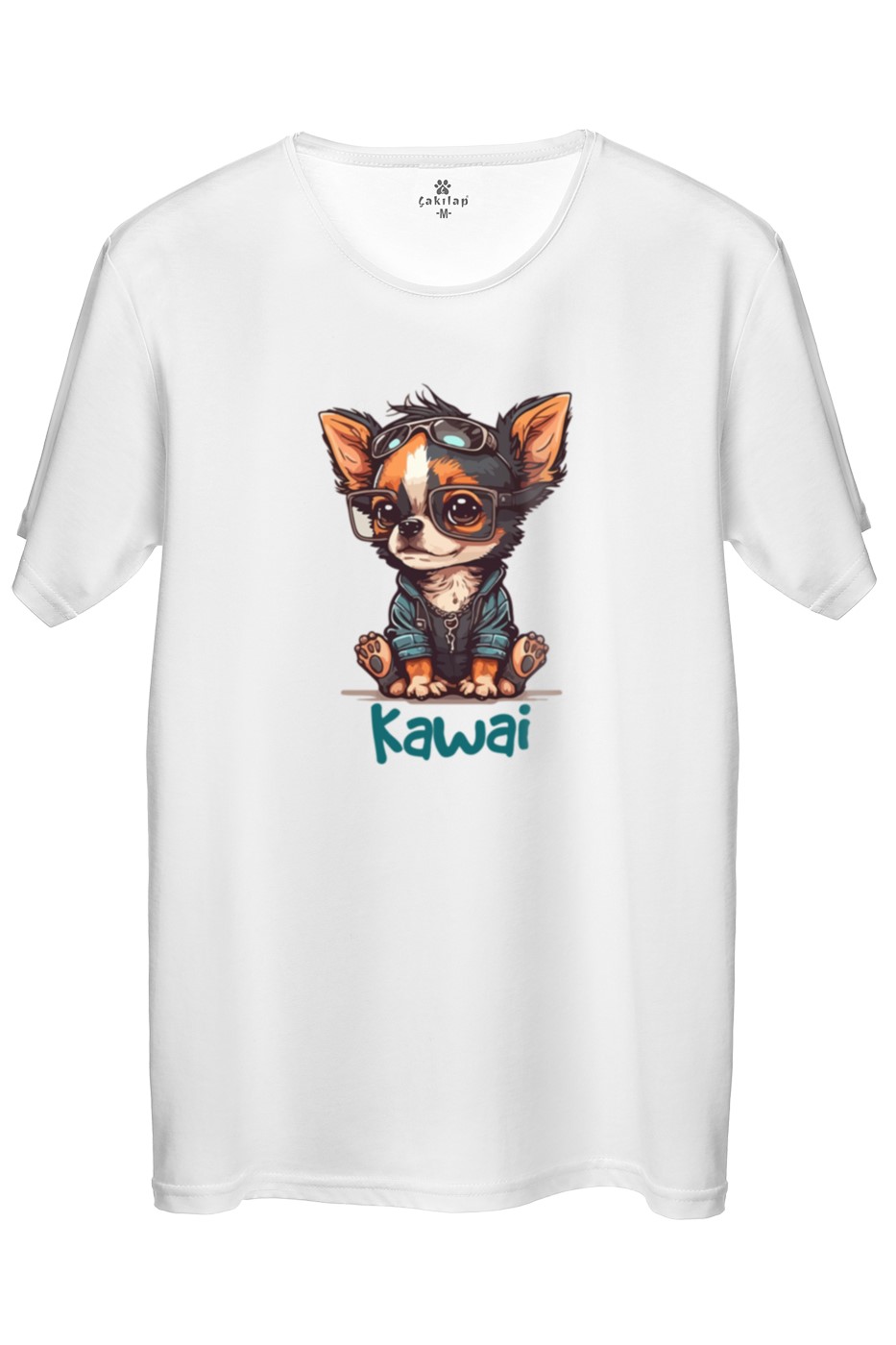 Köpek Baskılı Regular Tişört