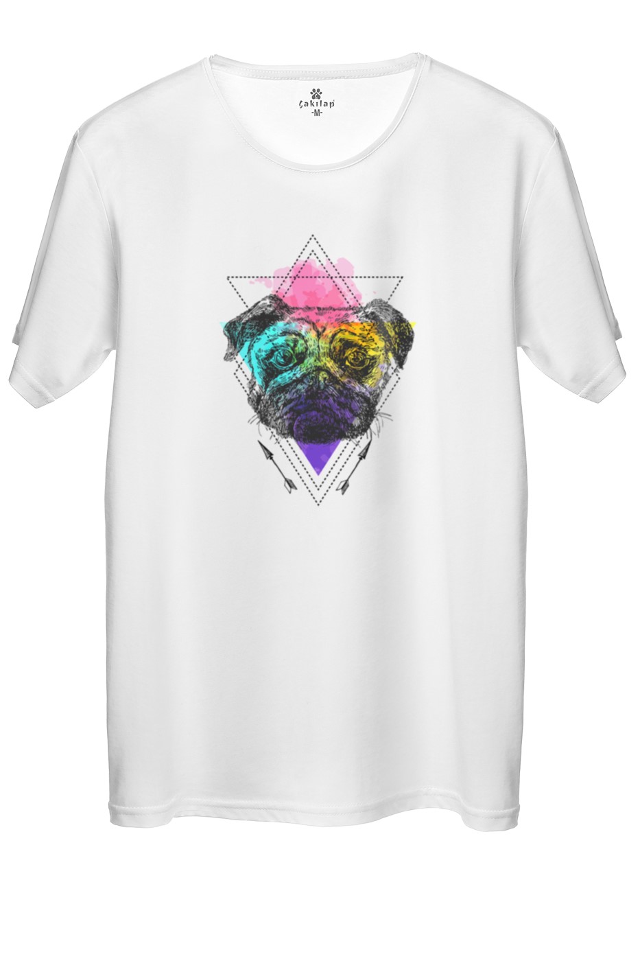 Köpek Baskılı Regular Tişört