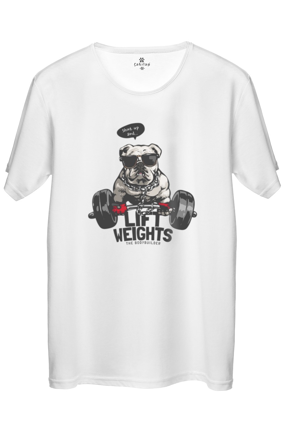 Köpek Baskılı Regular Tişört