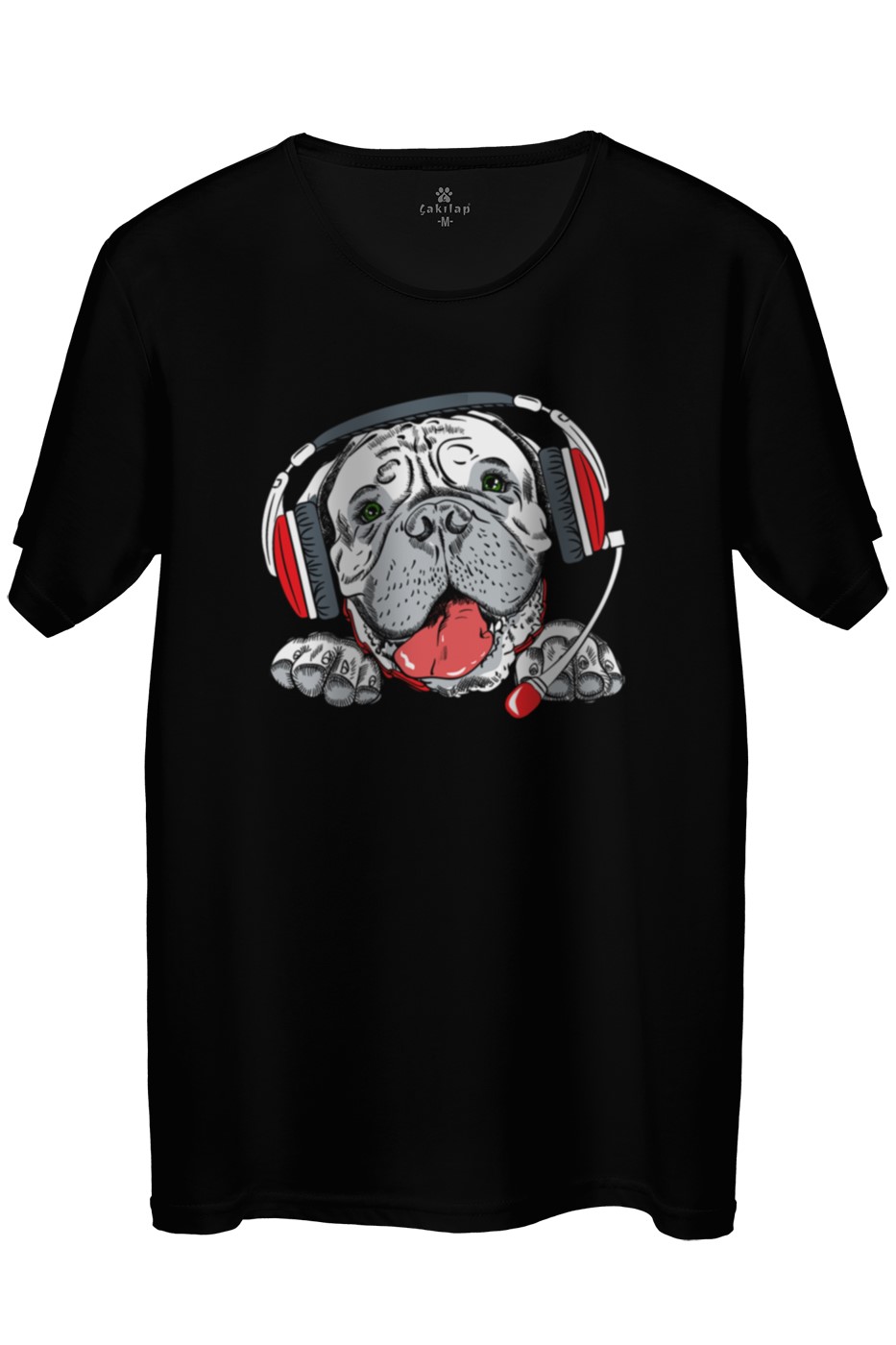 Köpek Baskılı Regular Tişört