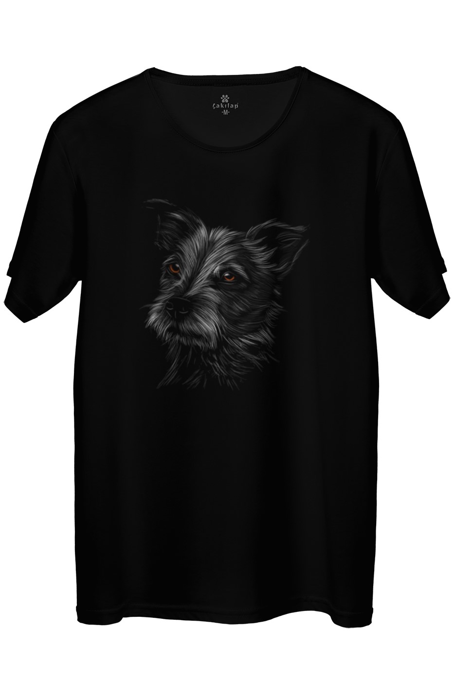 Köpek Baskılı Regular Tişört