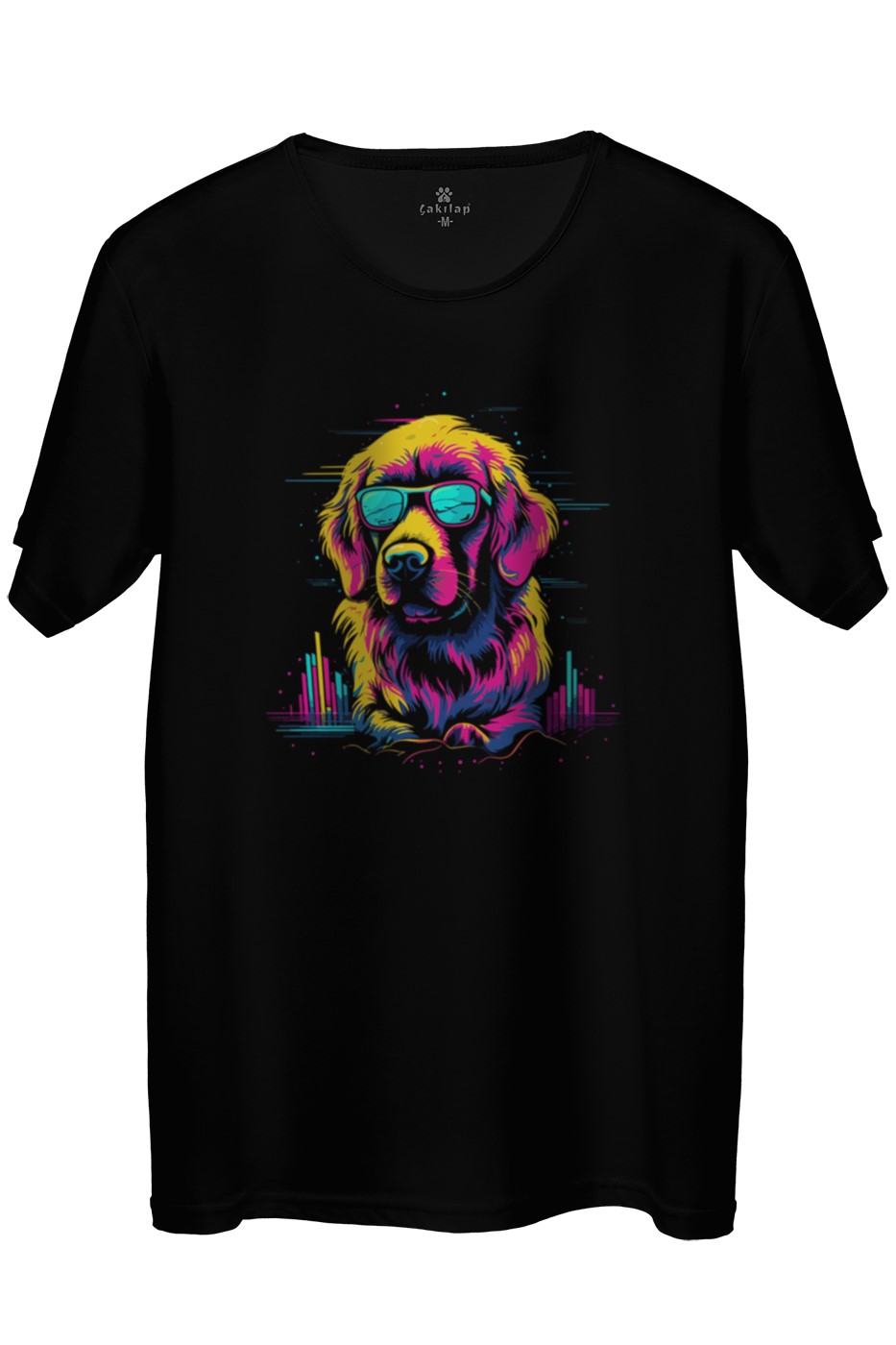 Köpek Baskılı Regular Tişört