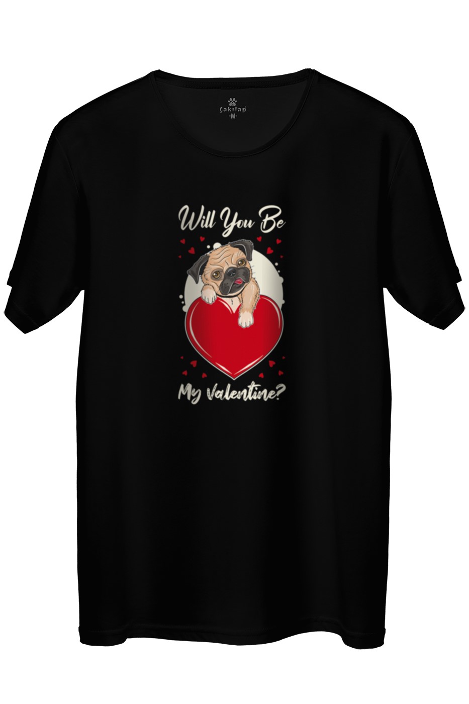 Köpek Baskılı Regular Tişört