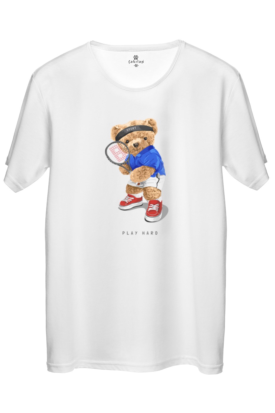 Ayıcık Baskılı Regular Tişört