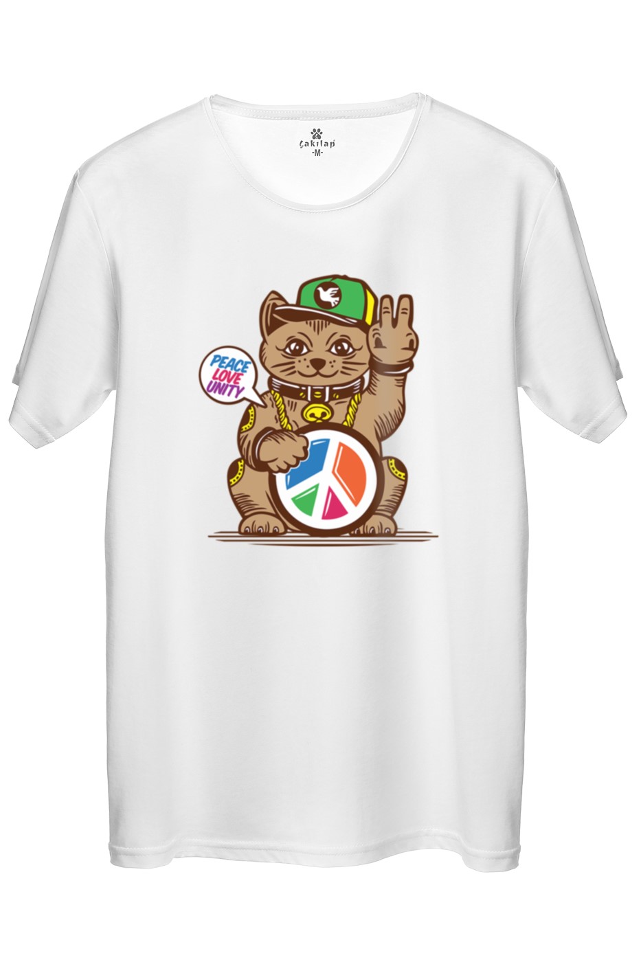 Ayıcık Baskılı Regular Tişört