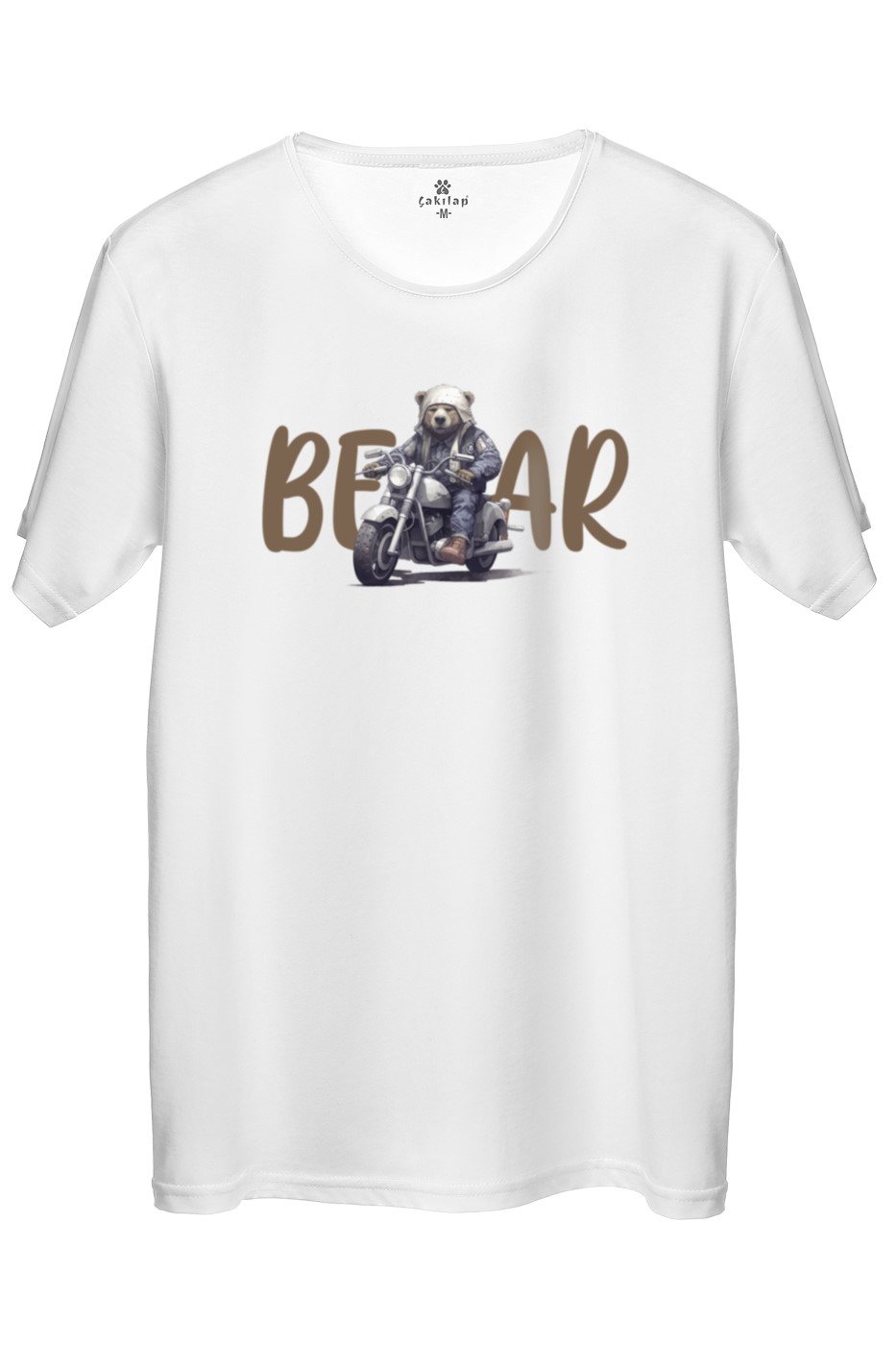 Ayıcık Baskılı Regular Tişört