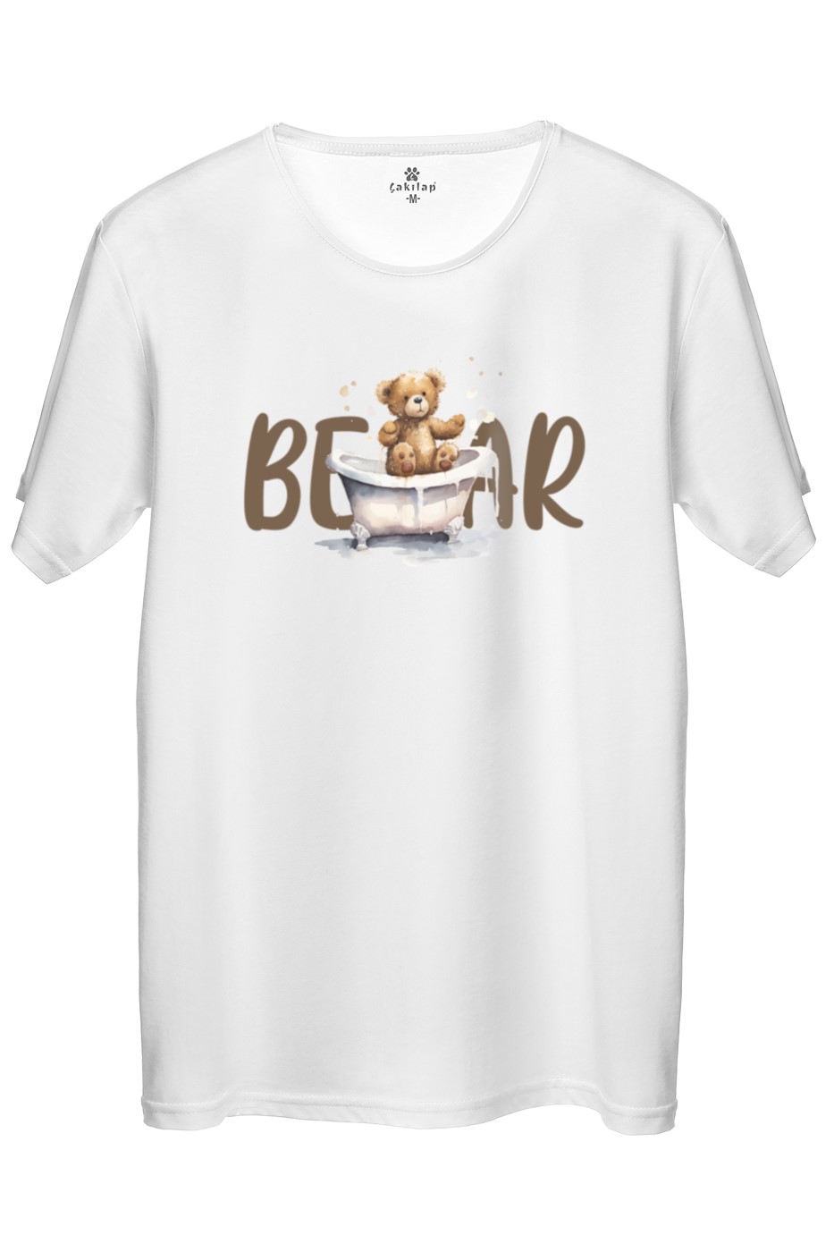 Ayıcık Baskılı Regular Tişört