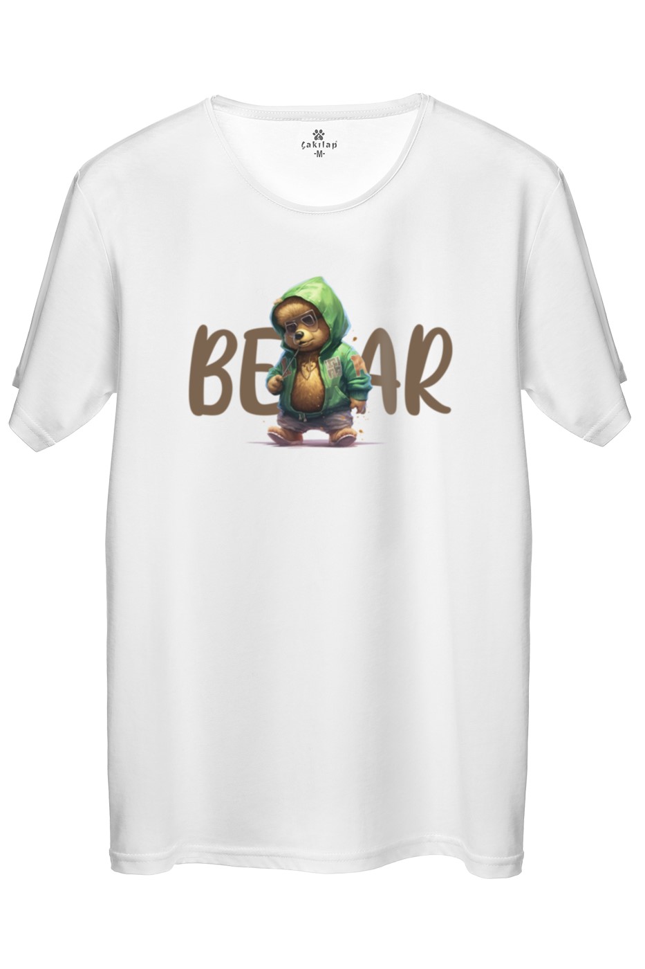 Ayıcık Baskılı Regular Tişört