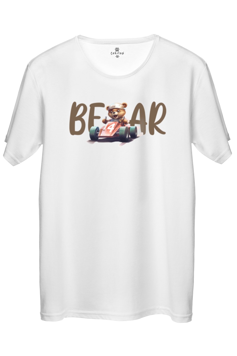 Ayıcık Baskılı Regular Tişört