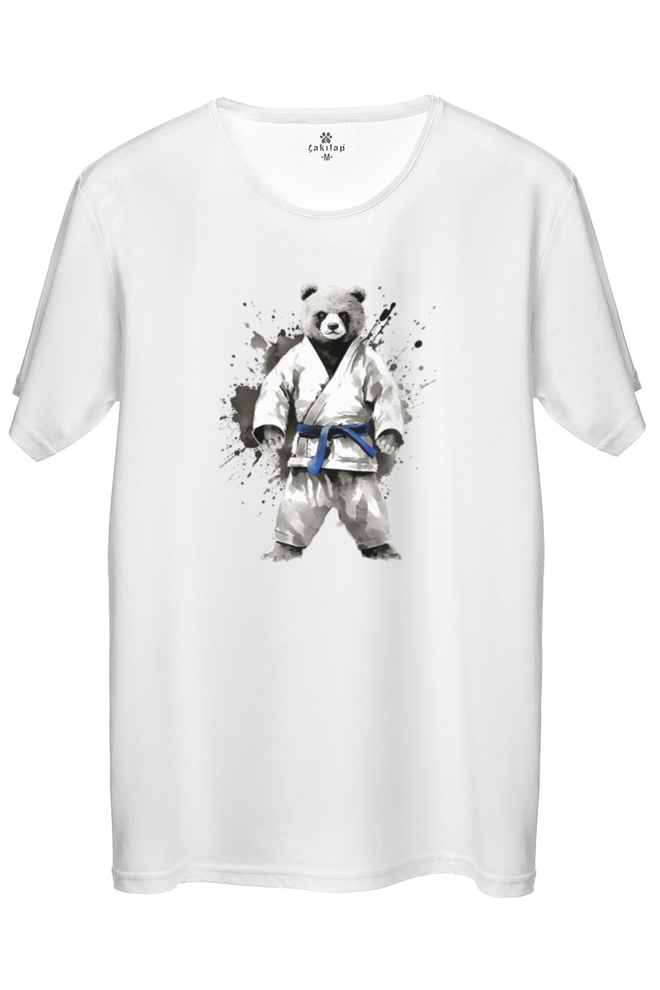 Ayıcık Baskılı Regular Tişört