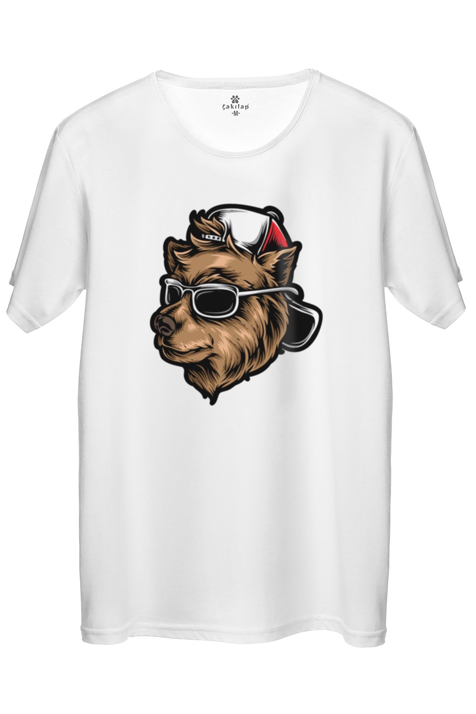 Ayıcık Baskılı Regular Tişört