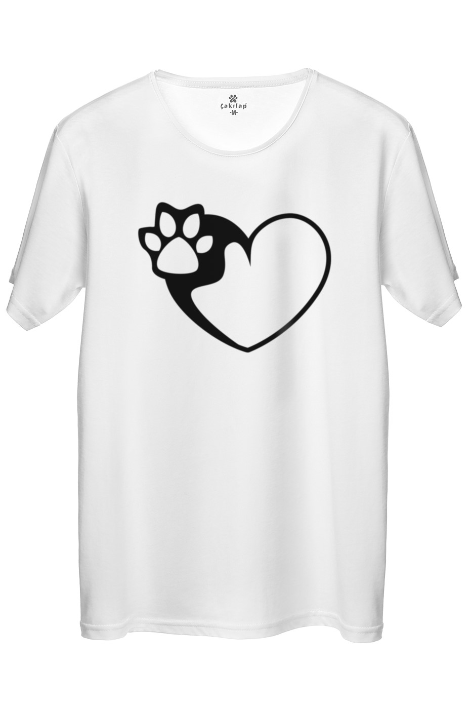 Kedi Baskılı Regular Tişört