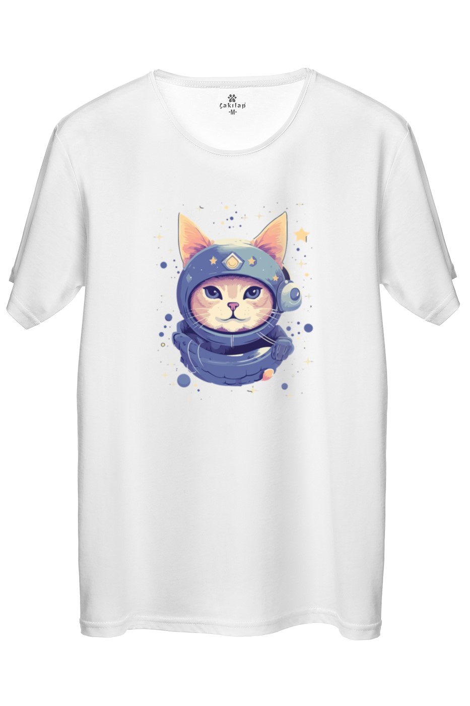 Kedi Baskılı Regular Tişört