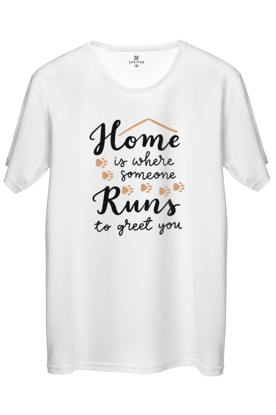 Köpek Baskılı Regular Tişört