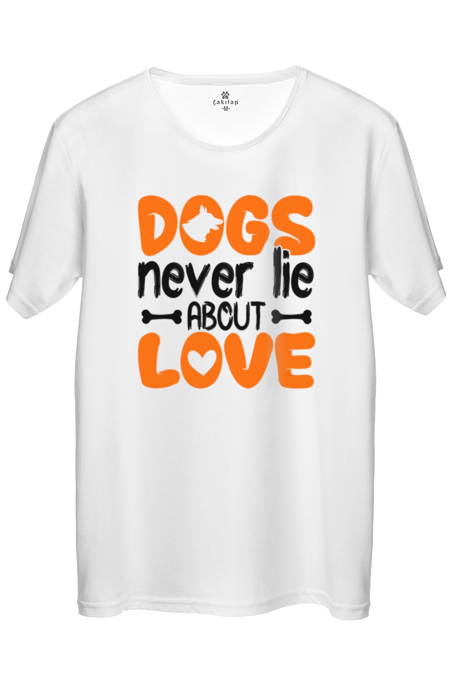 Köpek Baskılı Regular Tişört