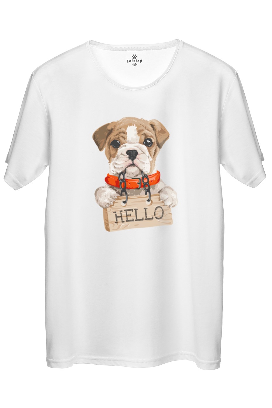 Köpek Baskılı Regular Tişört