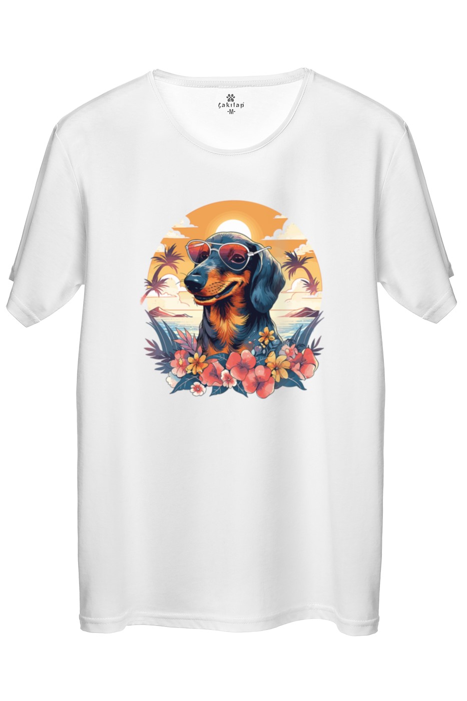 Köpek Baskılı Regular Tişört