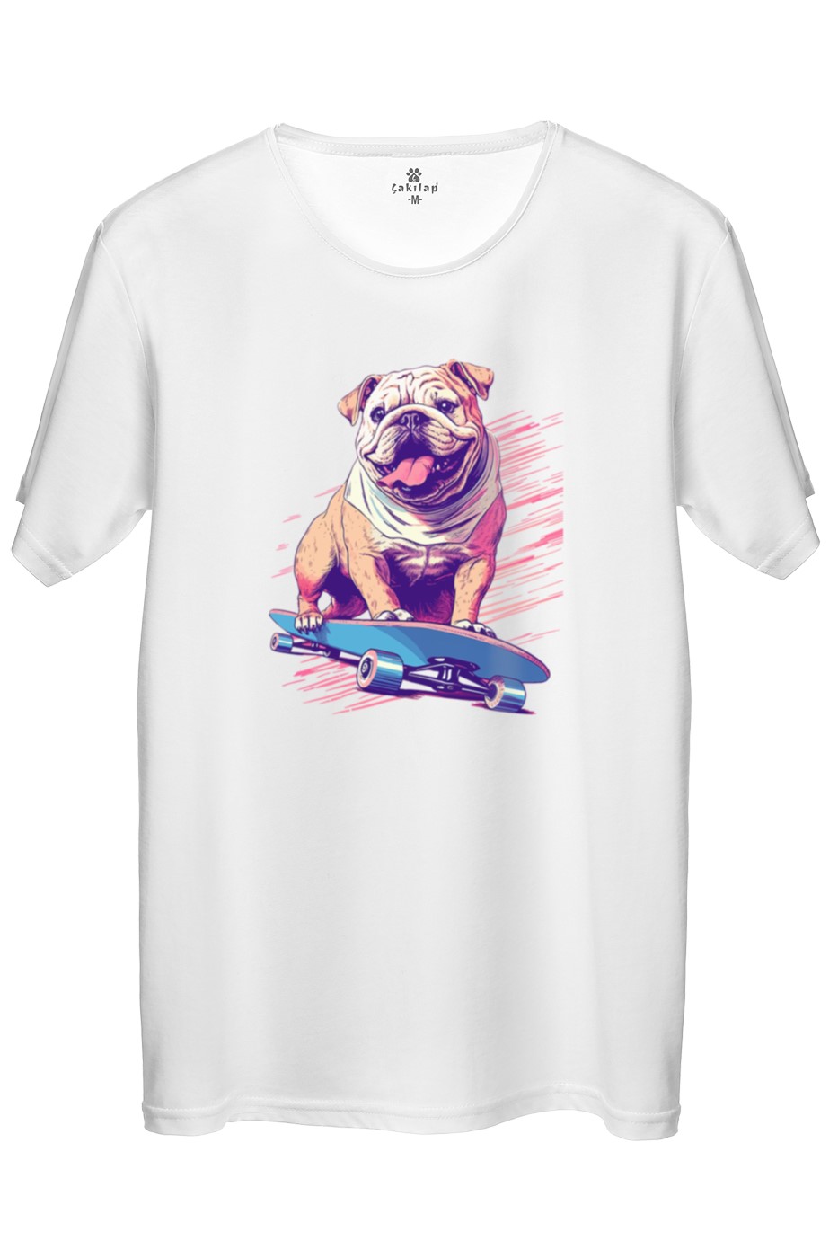 Köpek Baskılı Regular Tişört