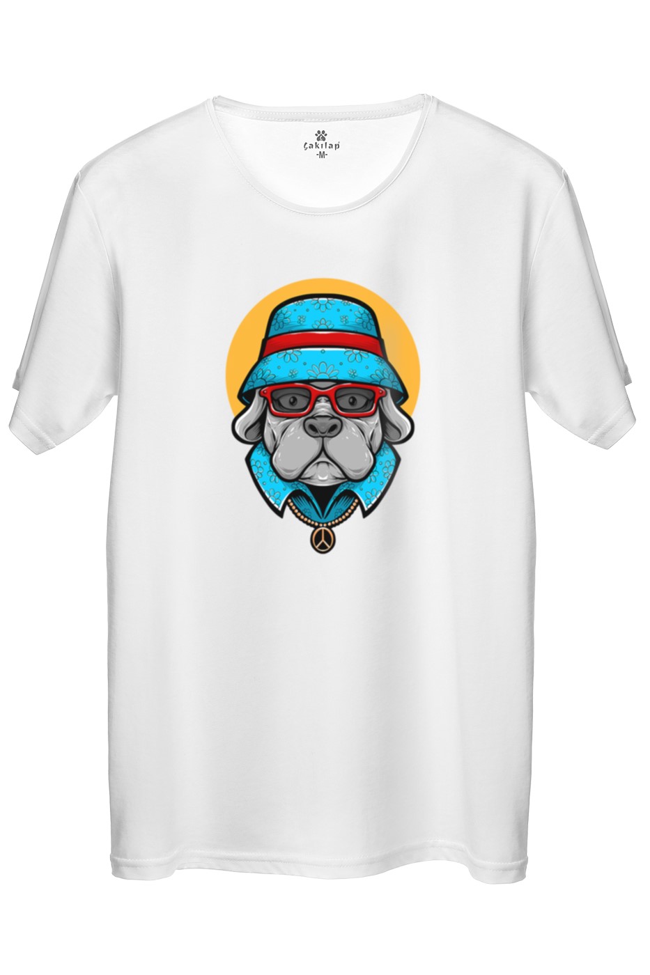 Köpek Baskılı Regular Tişört