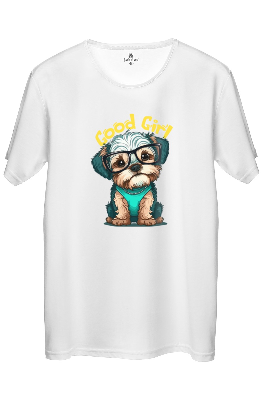 Köpek Baskılı Regular Tişört