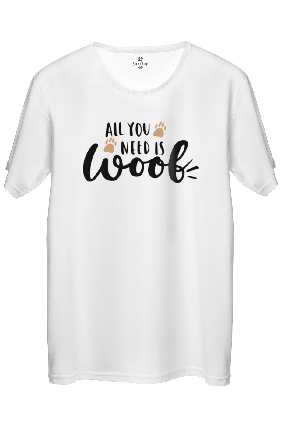 Köpek Baskılı Regular Tişört