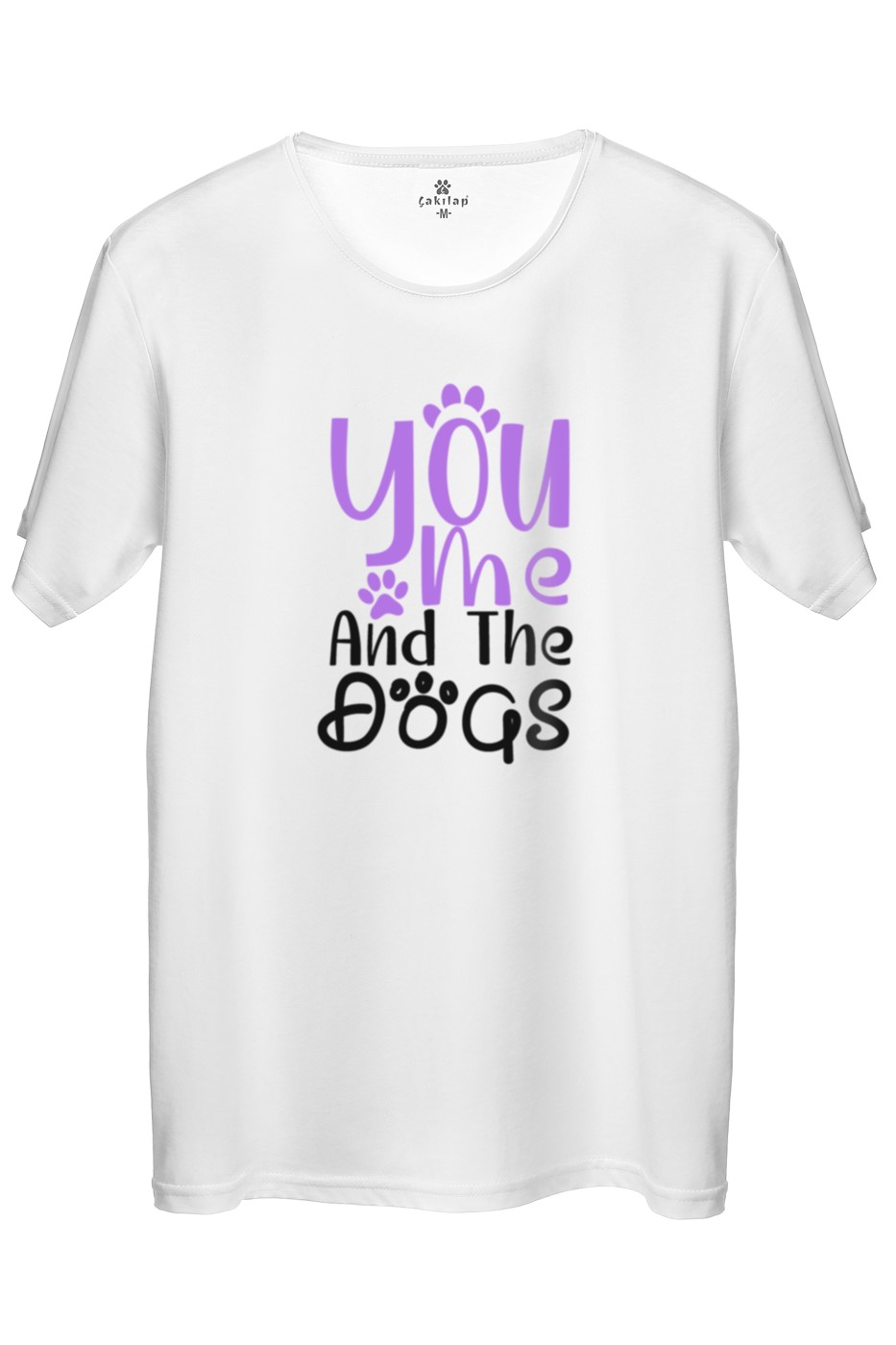 Köpek Baskılı Regular Tişört