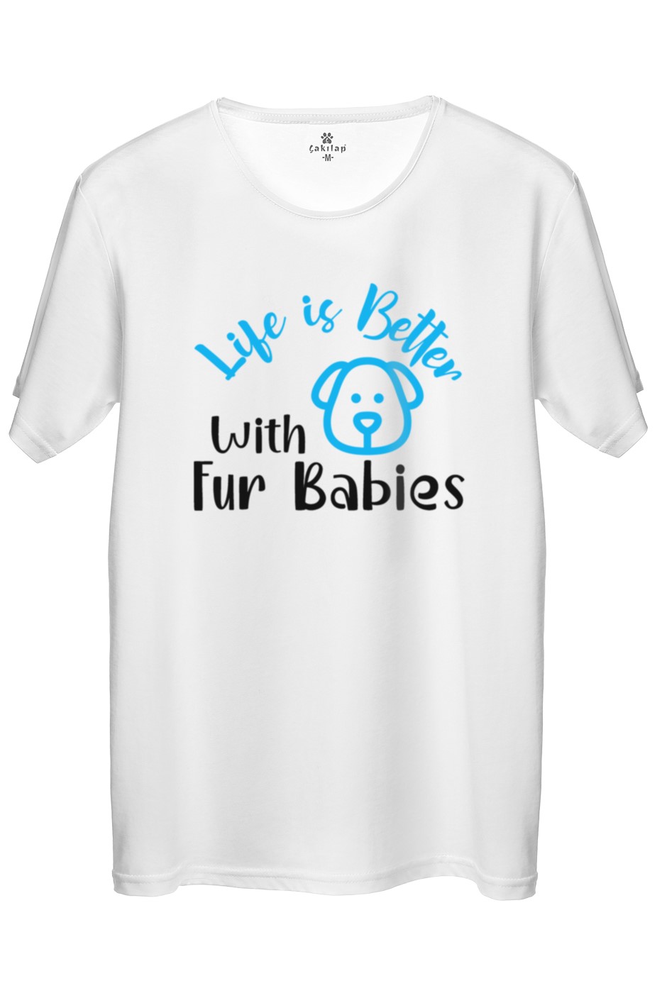 Köpek Baskılı Regular Tişört