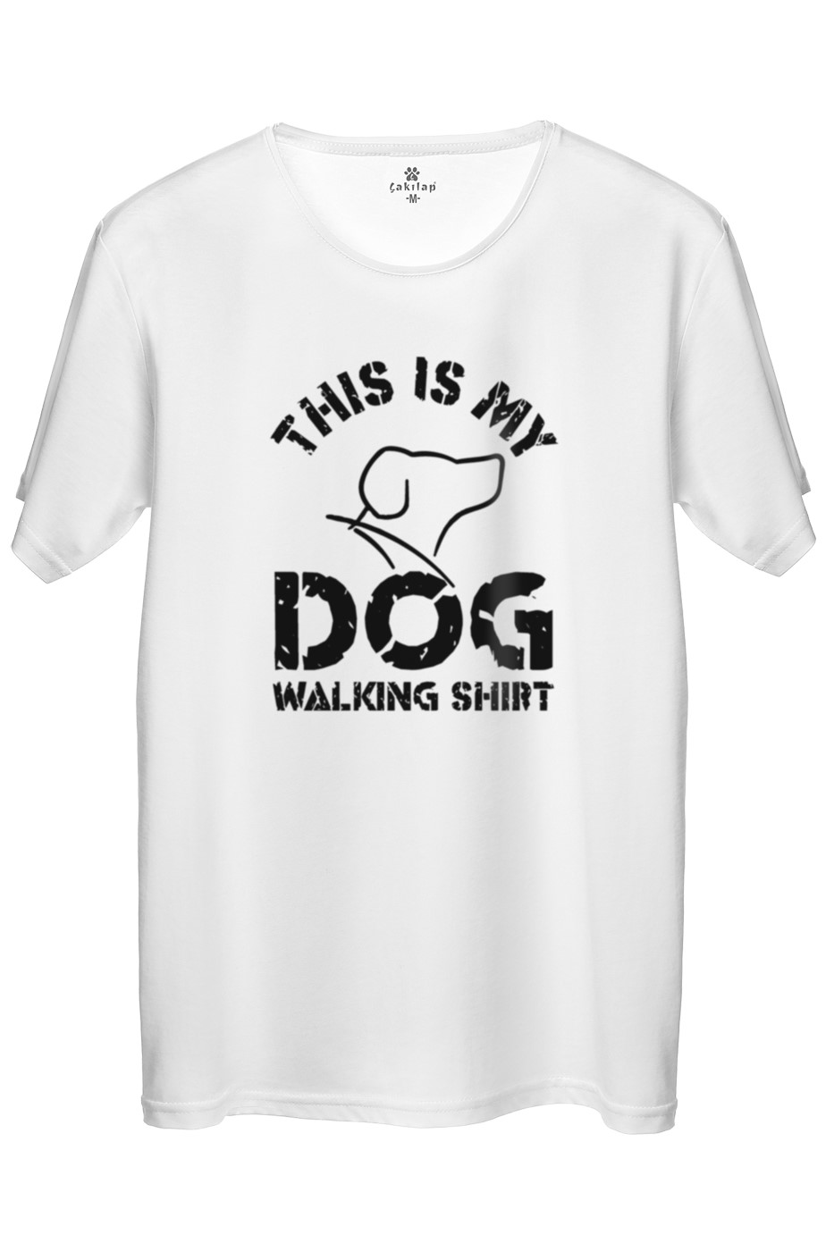 Köpek Baskılı Regular Tişört