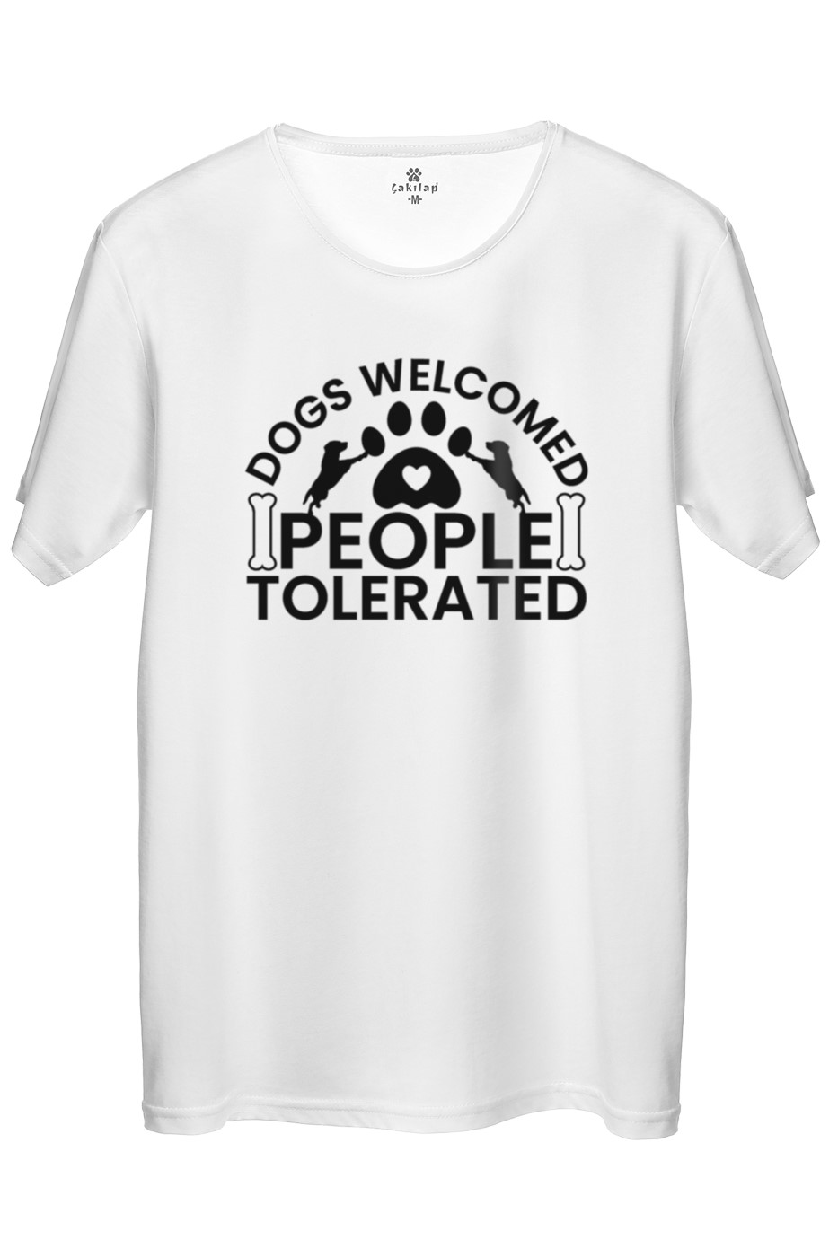 Köpek Baskılı Regular Tişört