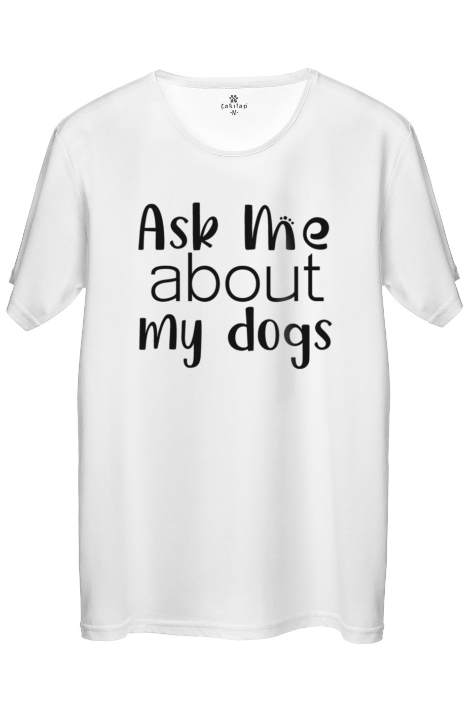 Köpek Baskılı Regular Tişört