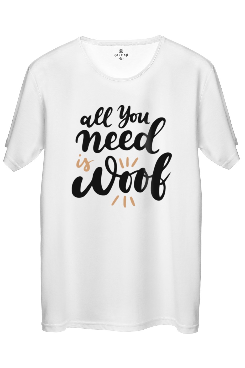 Köpek Baskılı Regular Tişört