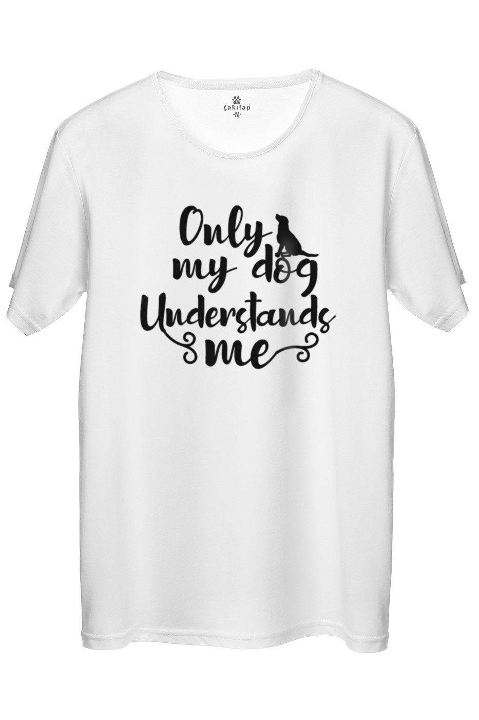 Köpek Baskılı Regular Tişört