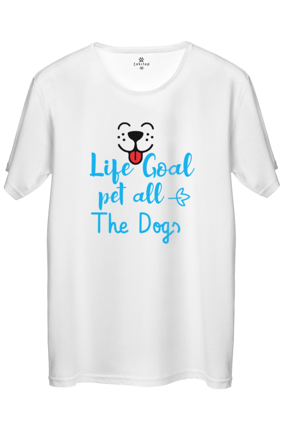 Köpek Baskılı Regular Tişört