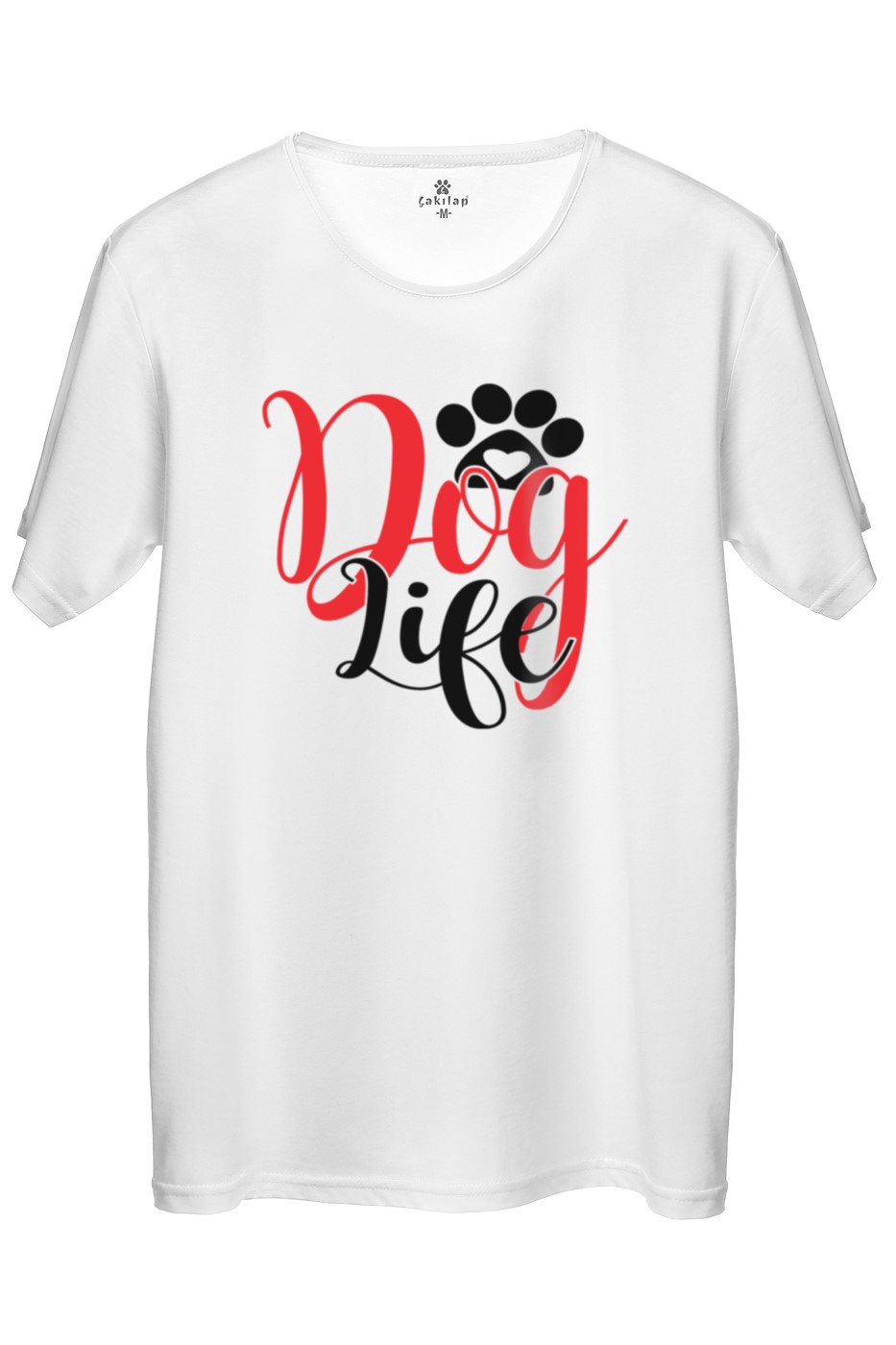 Köpek Baskılı Regular Tişört