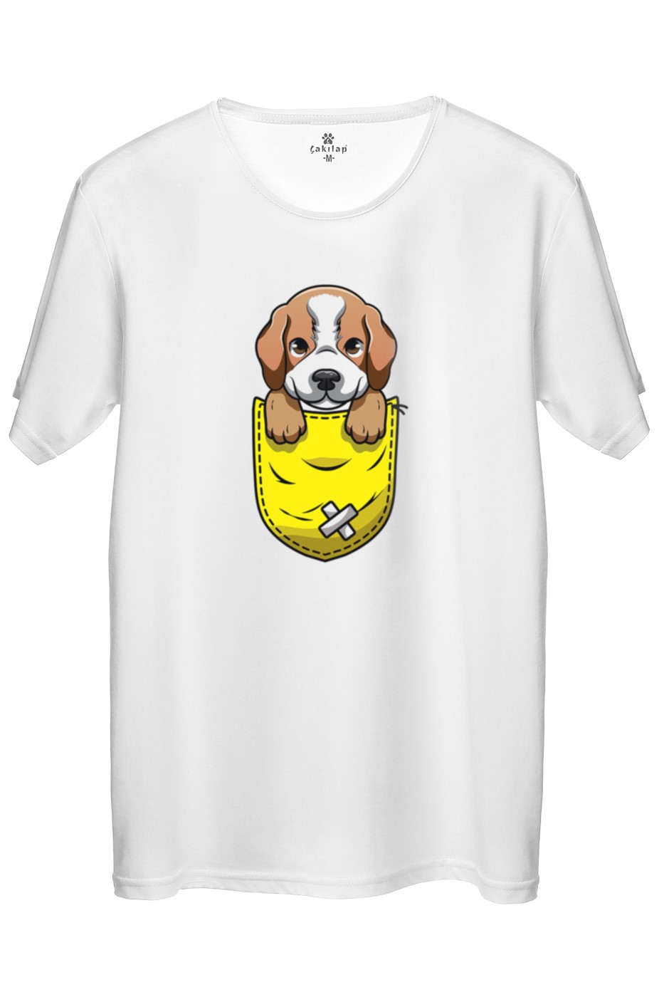 Köpek Baskılı Regular Tişört