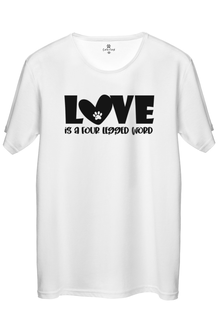 Köpek Baskılı Regular Tişört