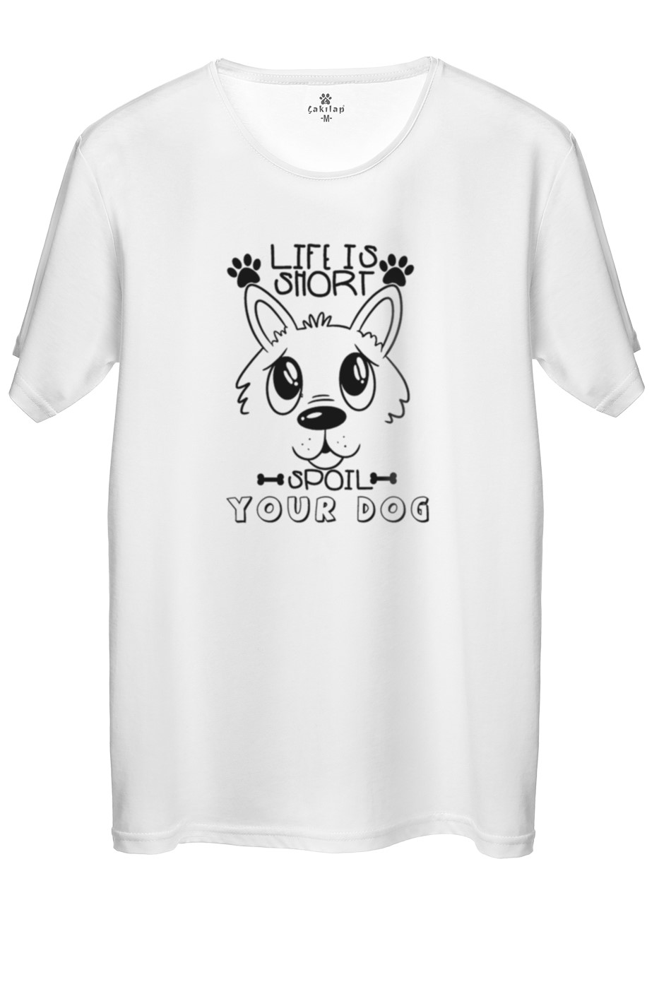 Köpek Baskılı Regular Tişört